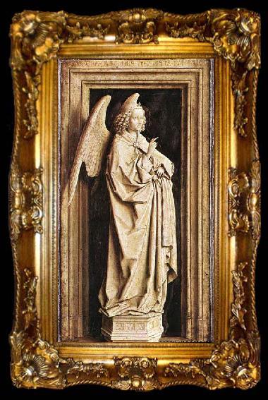 framed  EYCK, Jan van Annunciation, ta009-2